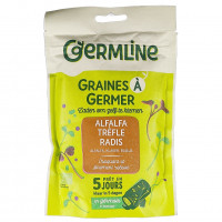 Graines à Germer Alfalfa Trèfle Radis 150g Bio