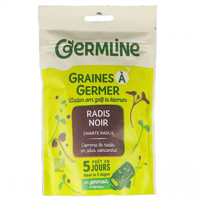 Graines à Germer Radis Noir 150g Bio