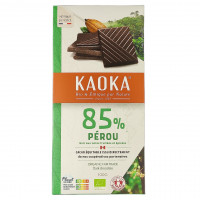 Tablette de Chocolat Noir Pérou 85% 100g Bio