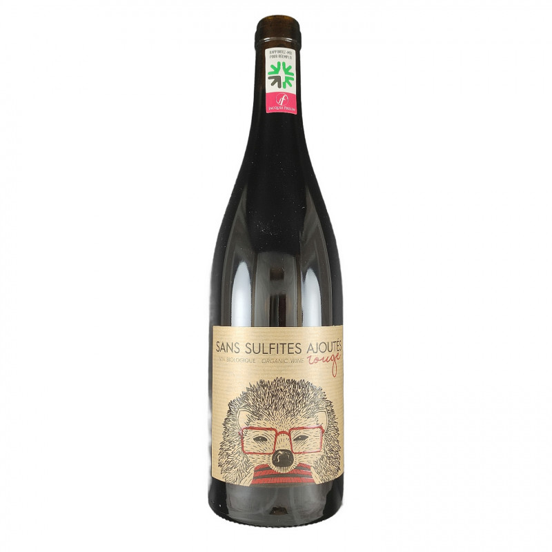 Vin Rouge Hérisson Sans Sulfites Ajoutés 75cl