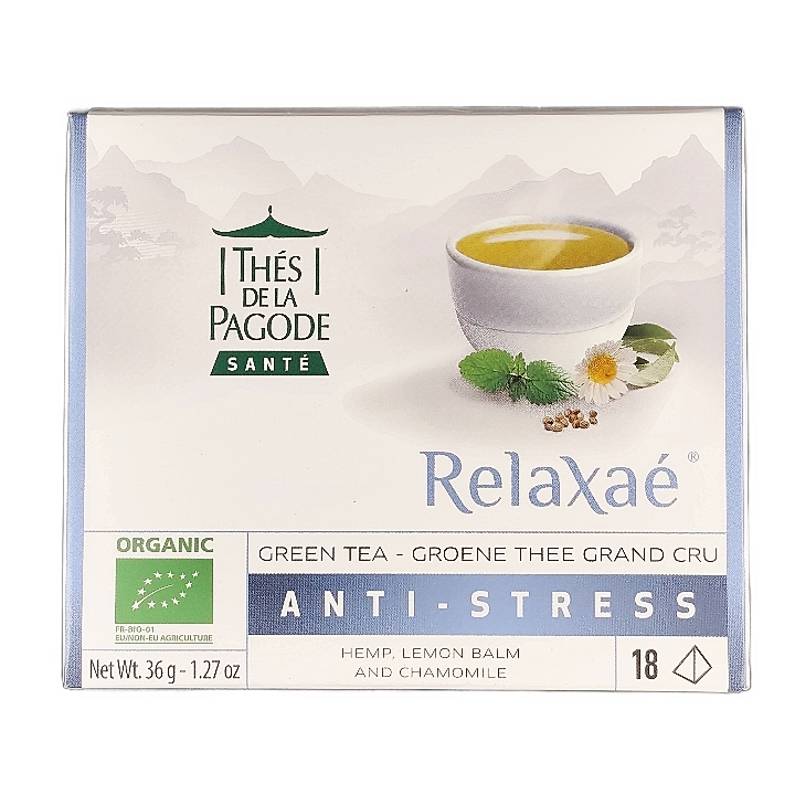 Thé Vert Relaxaé x18 Infusion 36g Bio