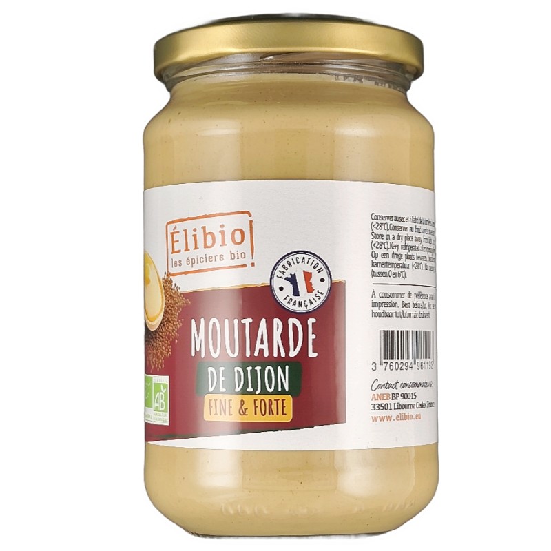 Moutarde de Dijon 350g Bio