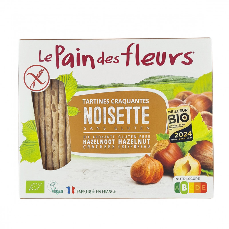 Tartines Craquantes à la Noisette Bio 150g