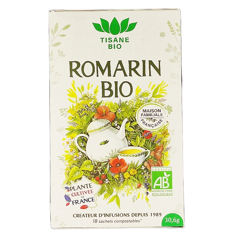 Infusion Romarin Bio 18 sachets