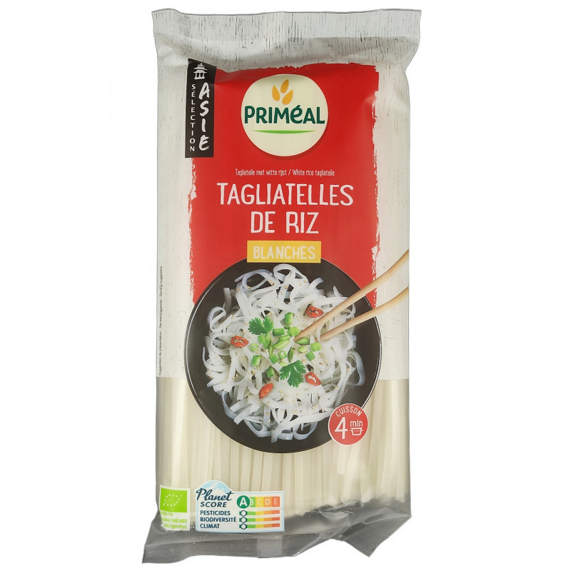 Tagliatelles de Riz Blanches 400g Bio