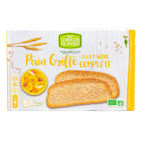 Pain Grillé à la Farine Complète Bio 250g