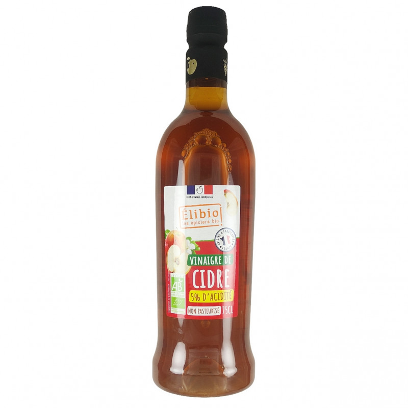 Vinaigre de Cidre 5% d'Acidité 75cl Bio