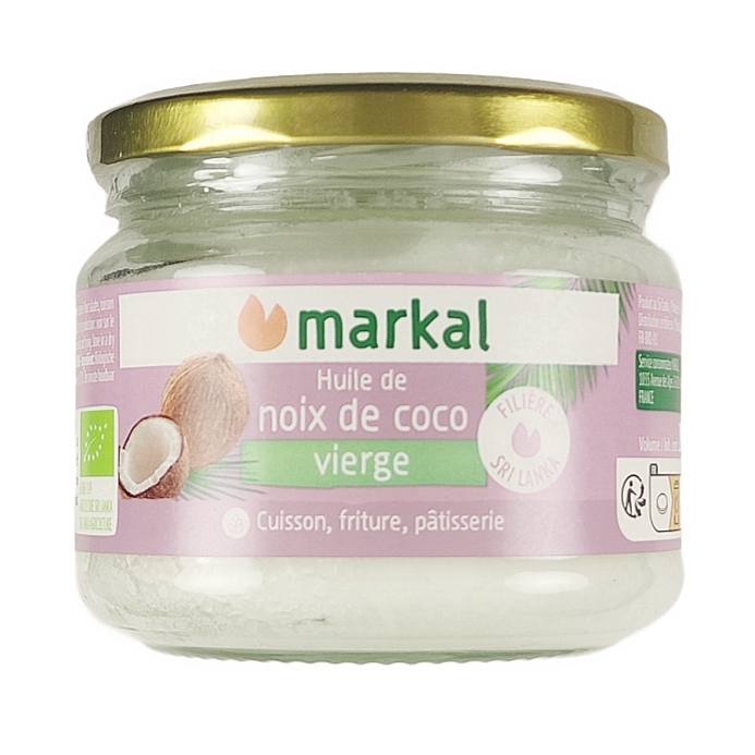 Huile de Noix de Coco Vierge Bio 25cl