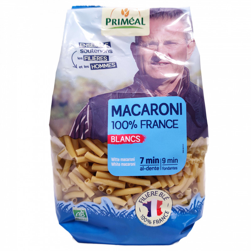 Macaroni Blancs Bio 500g