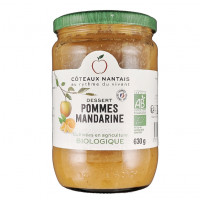 Compote de Pommes Mandarine 630g bio