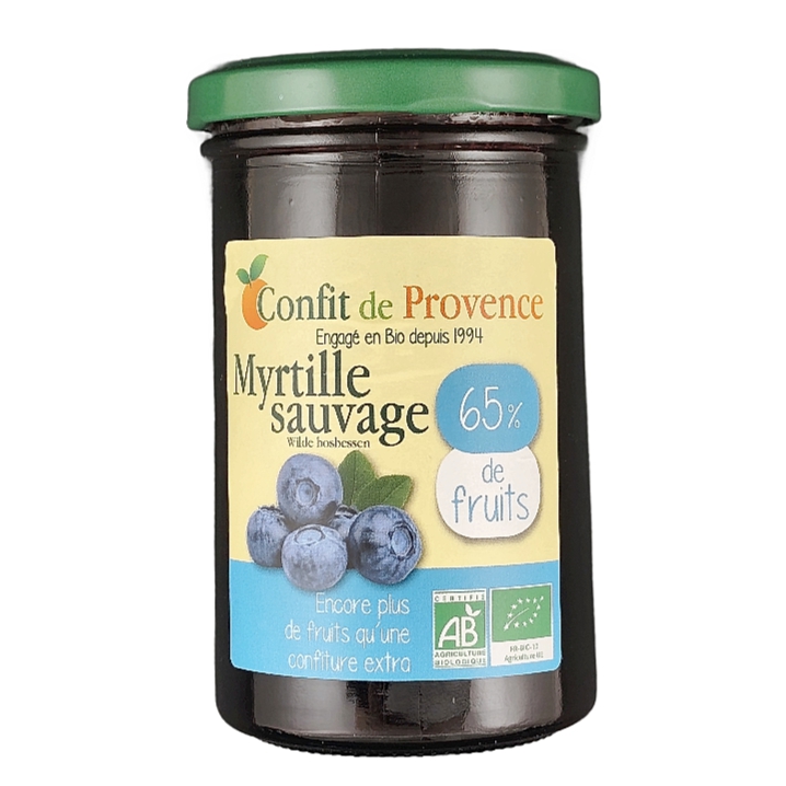 Confiture Myrtille Sauvage 300g Bio