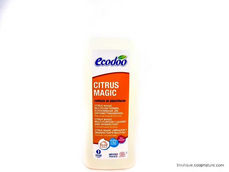 Citrus Magique Nettoyant Désinfectant Ecocert 1L