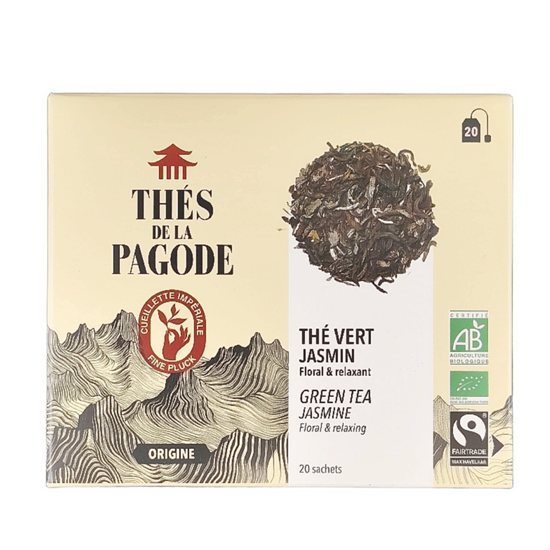 Thé Vert Jasmin x20 Infusion Bio