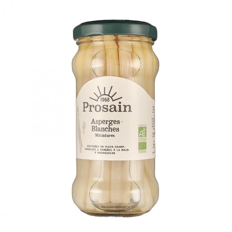 Asperges Blanches Miniatures 110g Bio
