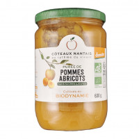Compote de Pommes Abricots 630g Bio