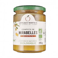 Compote de Mirabelles 315g Bio