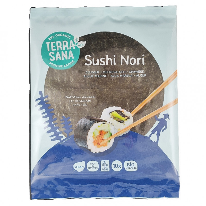 Feuilles Nori Grillé 25g Bio