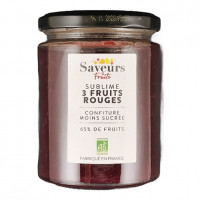 Confiture Sublime 3 Fruits Rouges 310g Bio