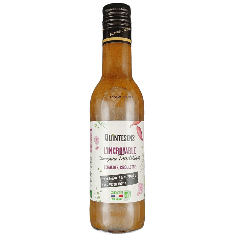 Vinaigrette Tradition 36cl Bio