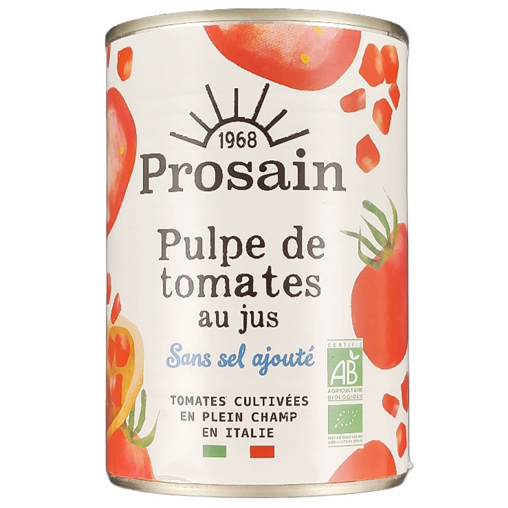 Pulpe de Tomates Sans Sel 400g Bio