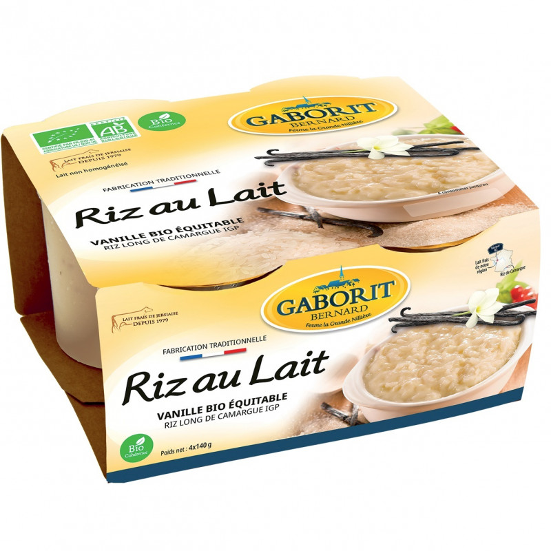 Riz au Lait Bio 4x140g