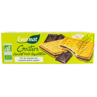 Biscuits Gouters Chocolat Noir Dégustation Bio 225g