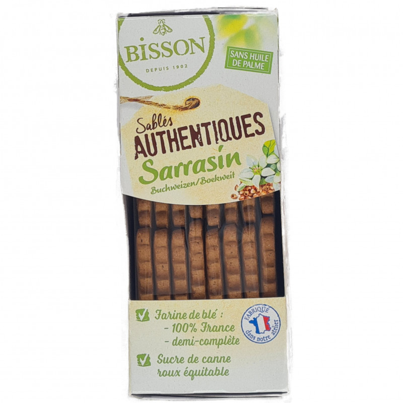 Sablés Authentiques Sarrasin Bio 175g