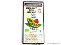 Chocolat Noir 80% Bio 90g