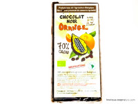 Chocolat Noir 70% à l'Orange Bio 90g