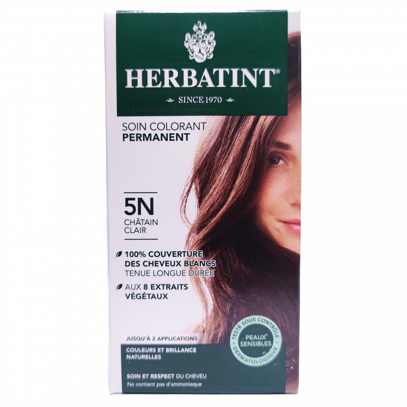 Soin Colorant Permanent 5N Châtain Clair 150ml