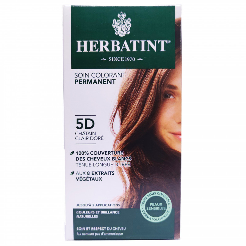 Colorant Permanent 5D Châtain Clair Doré 150ml