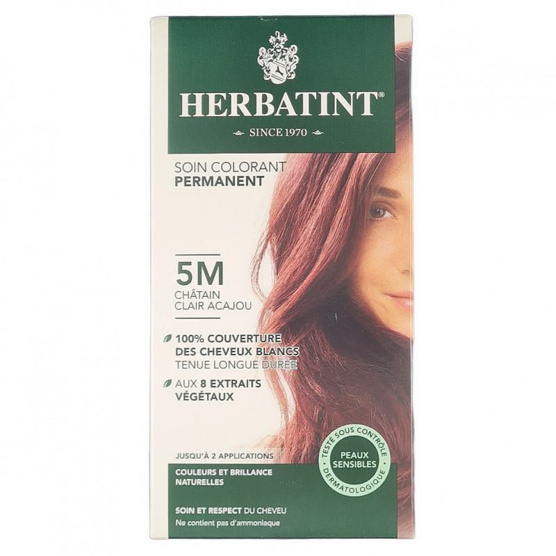 Colorant Permanent 5M Châtain Clair Acajou