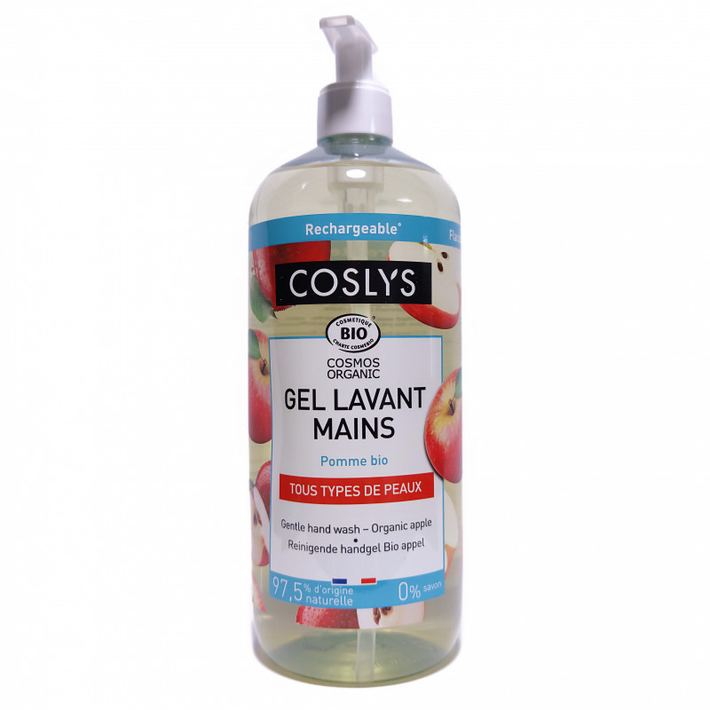 Gel Lavant Mains Pomme Bio 1L