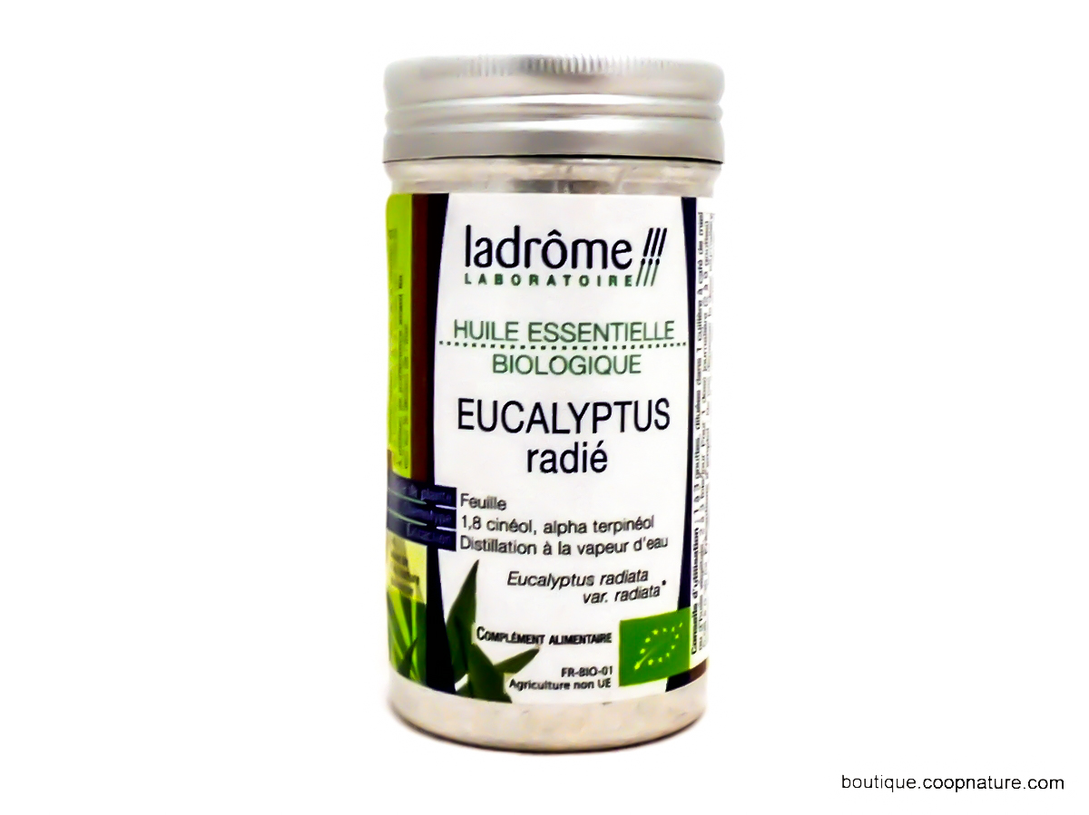 Eucalyptus globuleux - Huile essentielle bio – Ladrôme Laboratoire