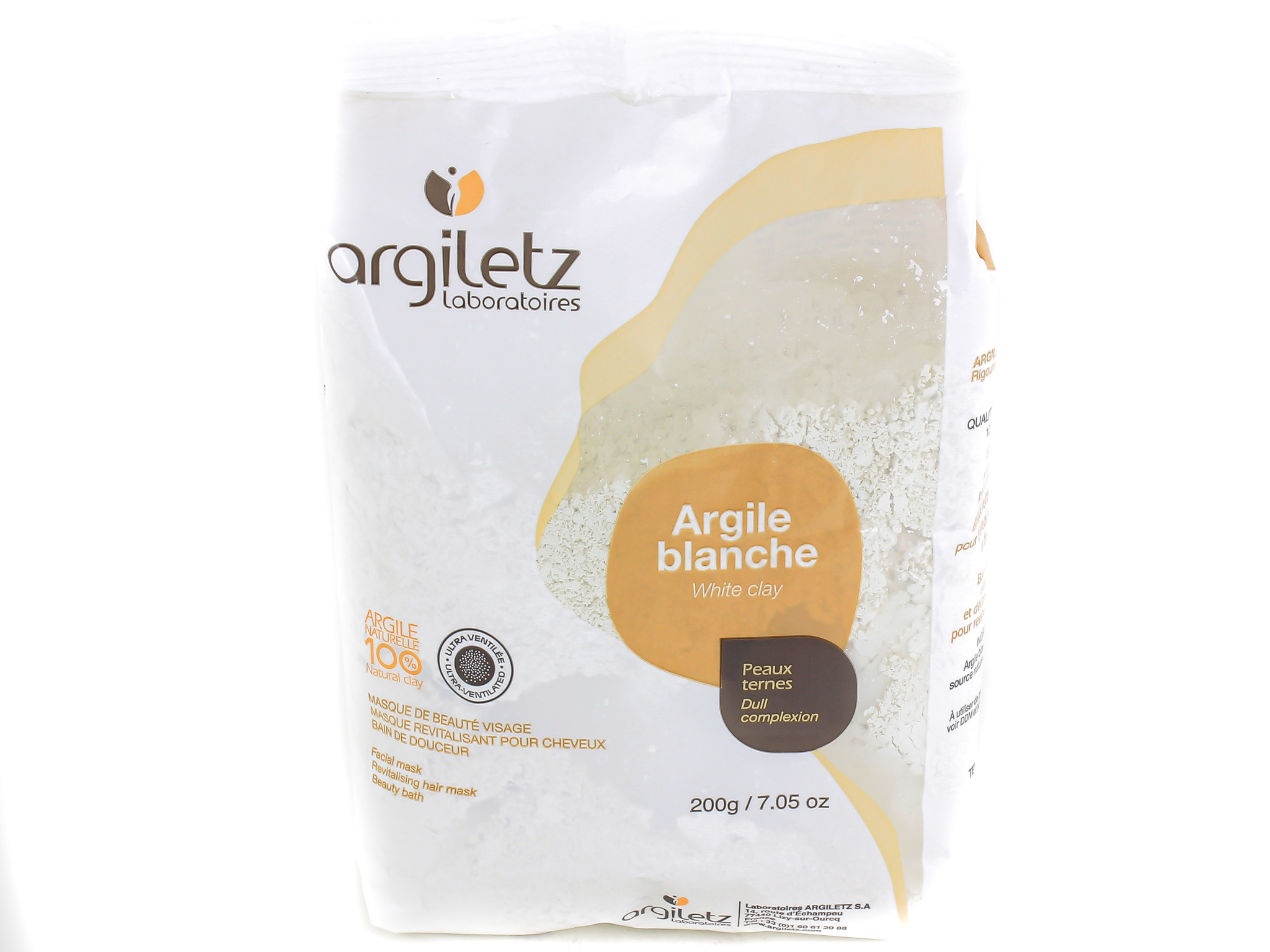 Argile blanche en vrac