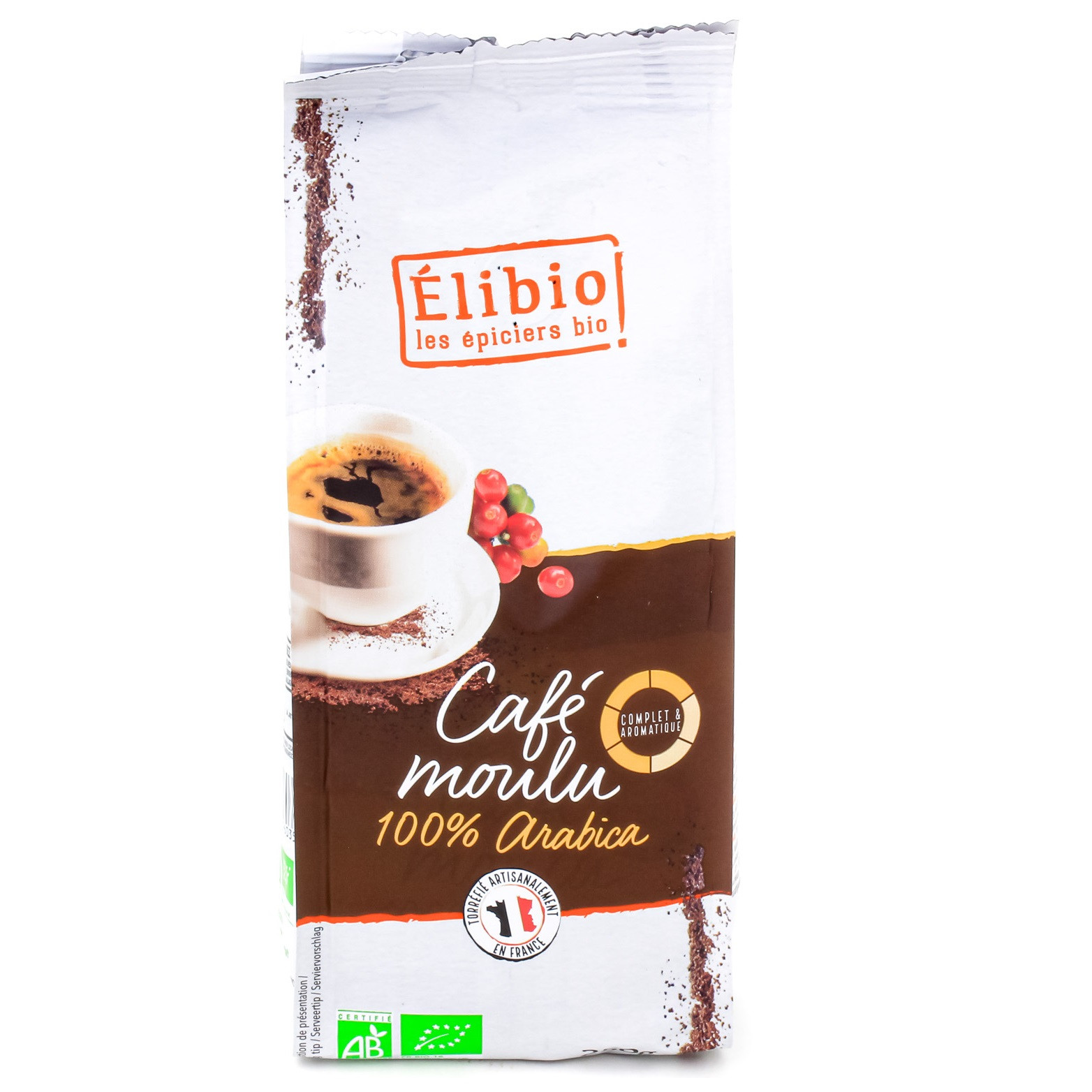 Cafe molido 100% arabica biocop 250 g - Catálogo Distribudiet