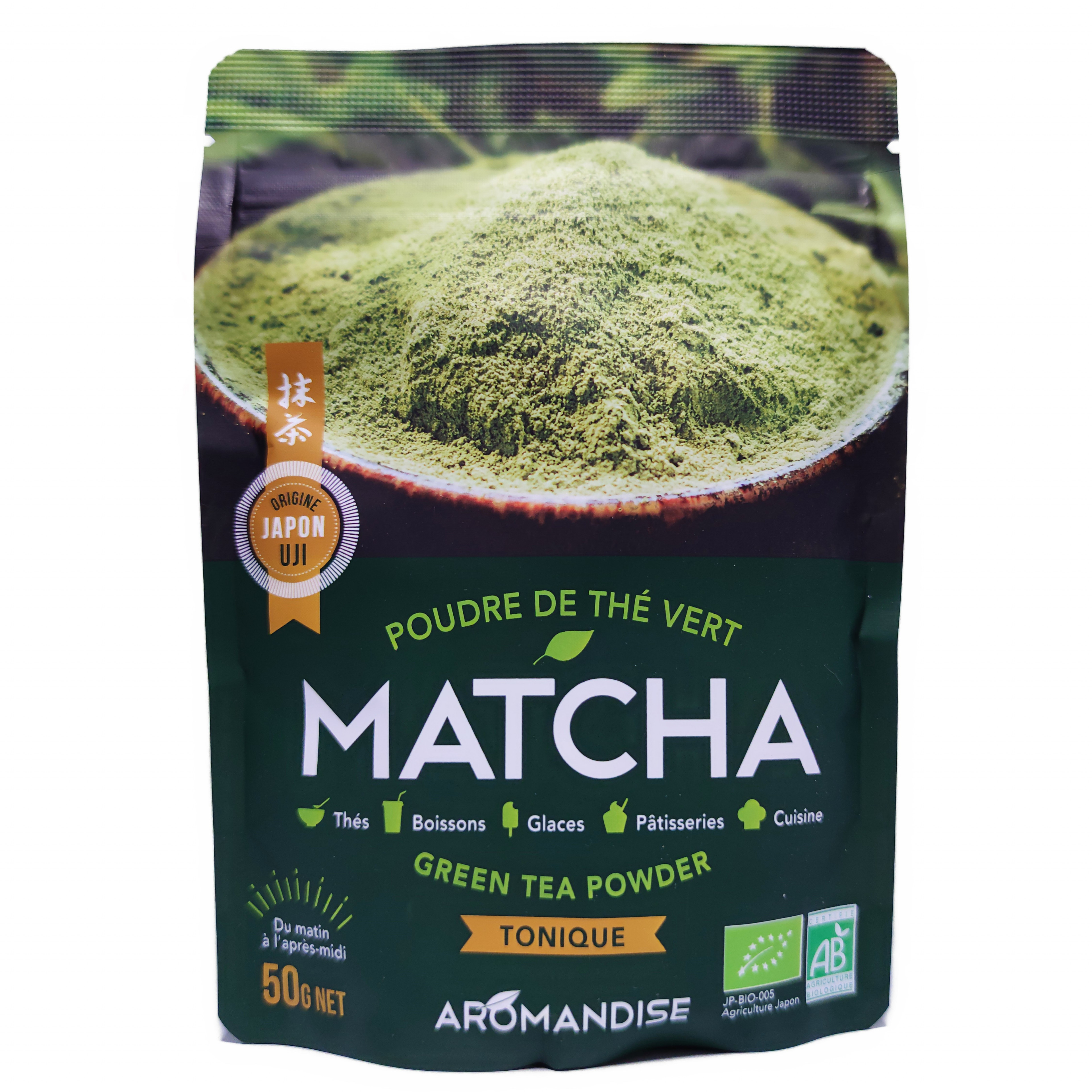 Matcha bio - Thé vert en poudre du Japon