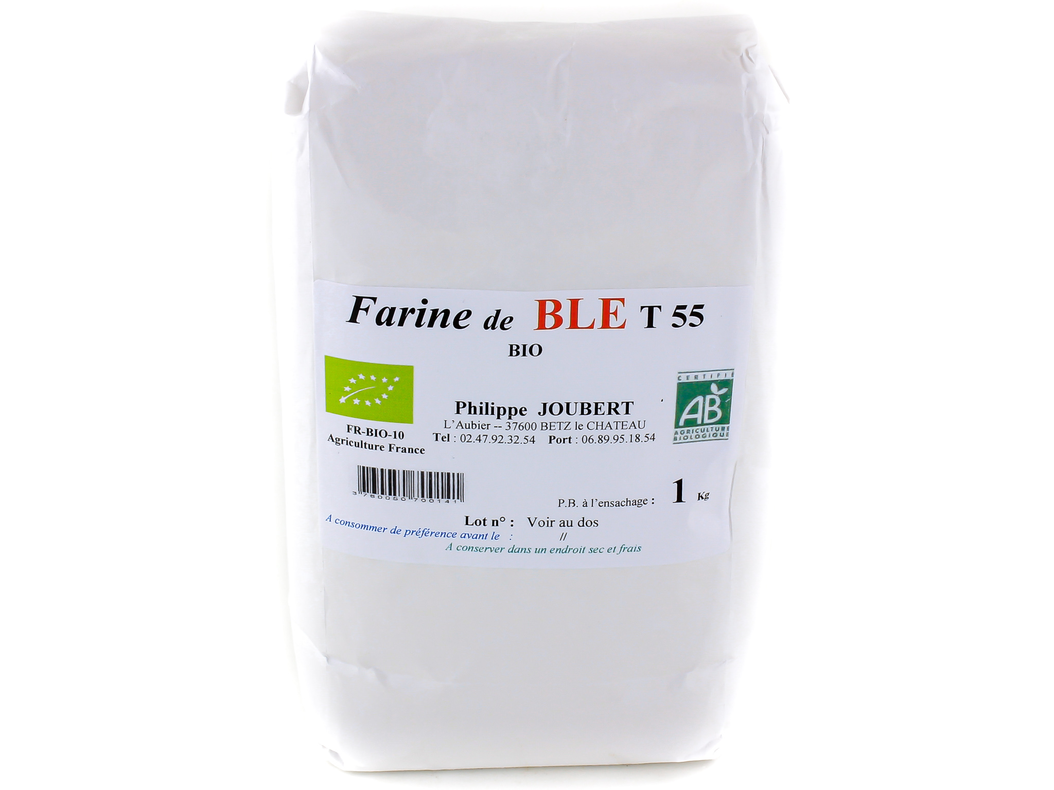 Farine de blé T55 Bio