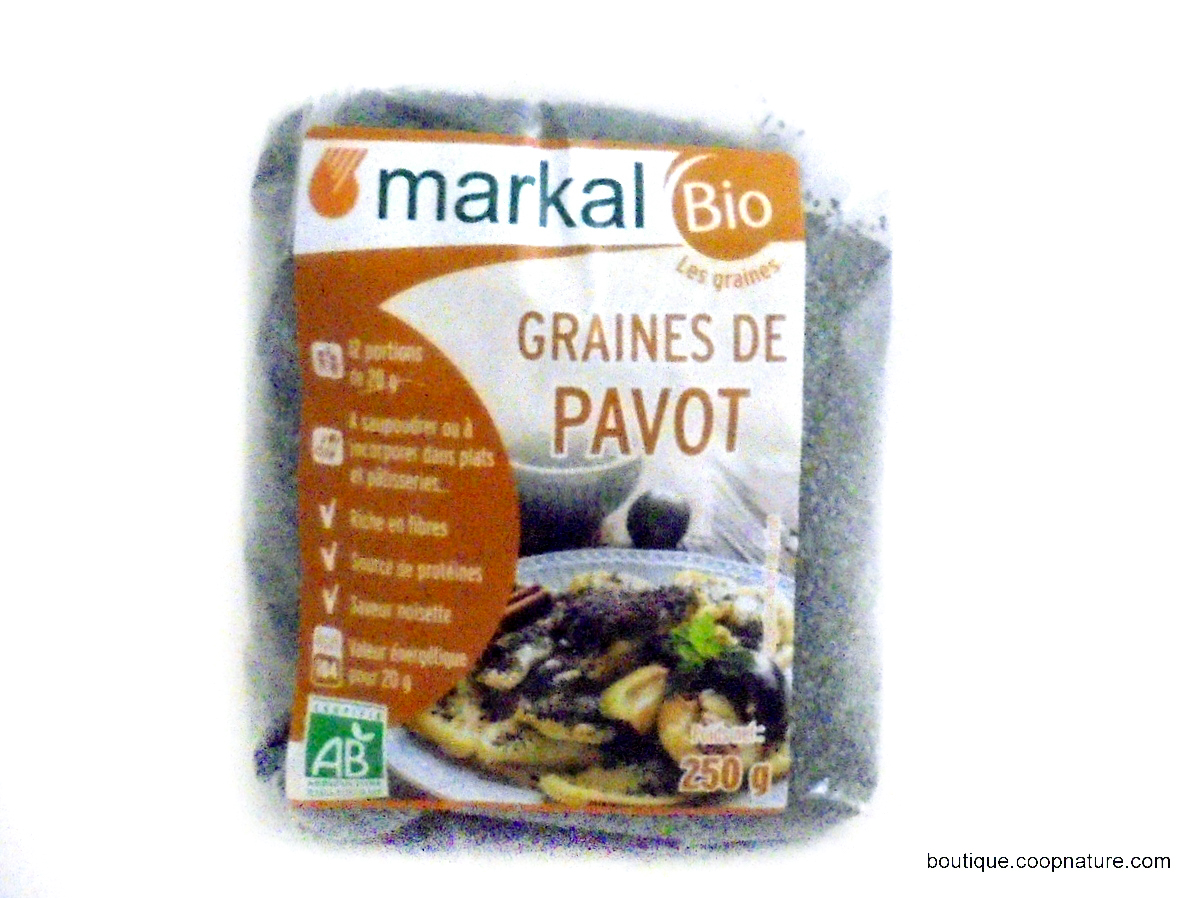 Graines De Pavot 250g Bio