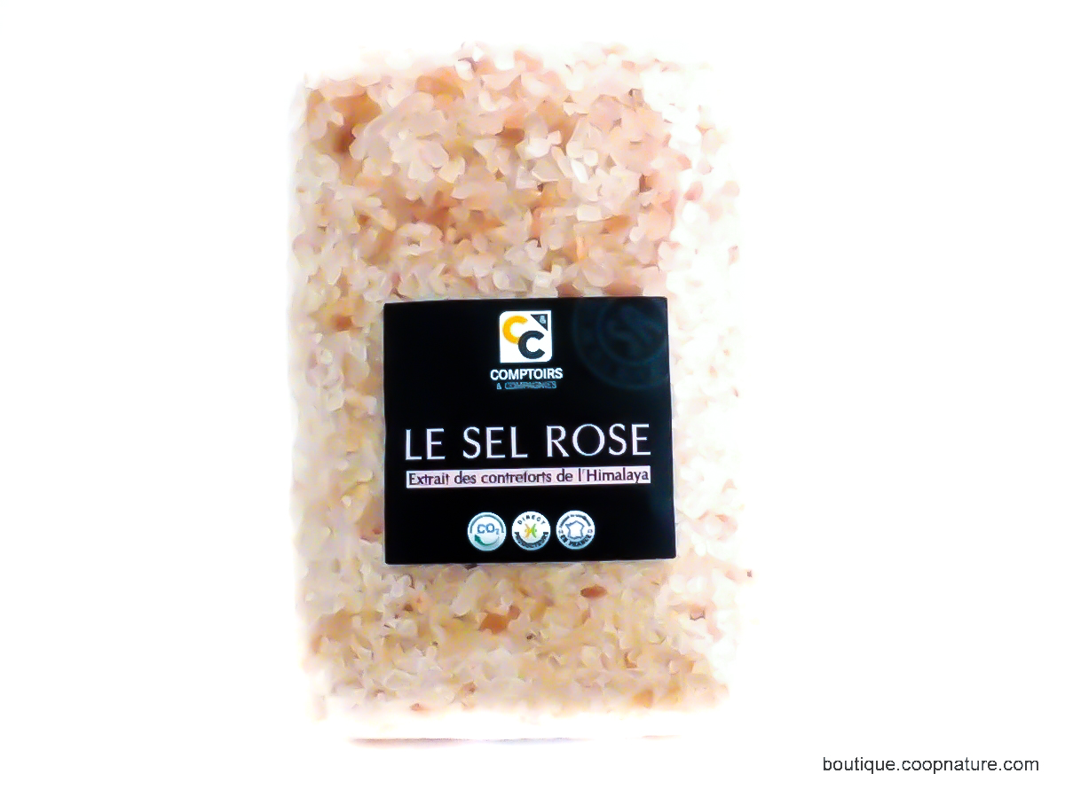 COMPTOIRS ET COMPAGNIES - Sel Rose de l'Himalaya Fin - Non Iodé et