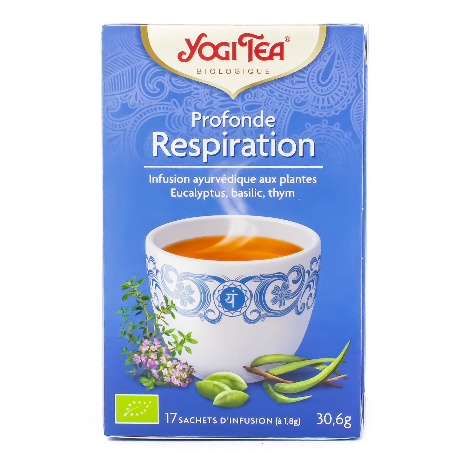 Yogi Tea Profonde Respiration infusion bio 17 sachets