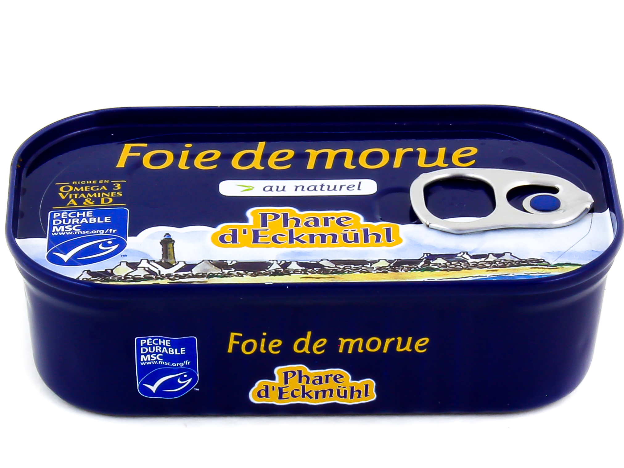 Phare d'Eckmuhl Foie de Morue au Naturel 121G – Green Village Maroc
