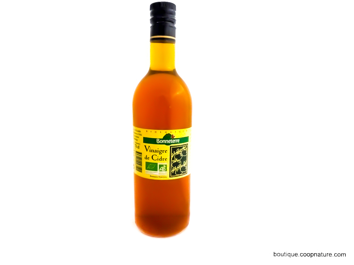 Vinaigre De Cidre Bio - 75cl - Bio Pour Tous - La Fourche