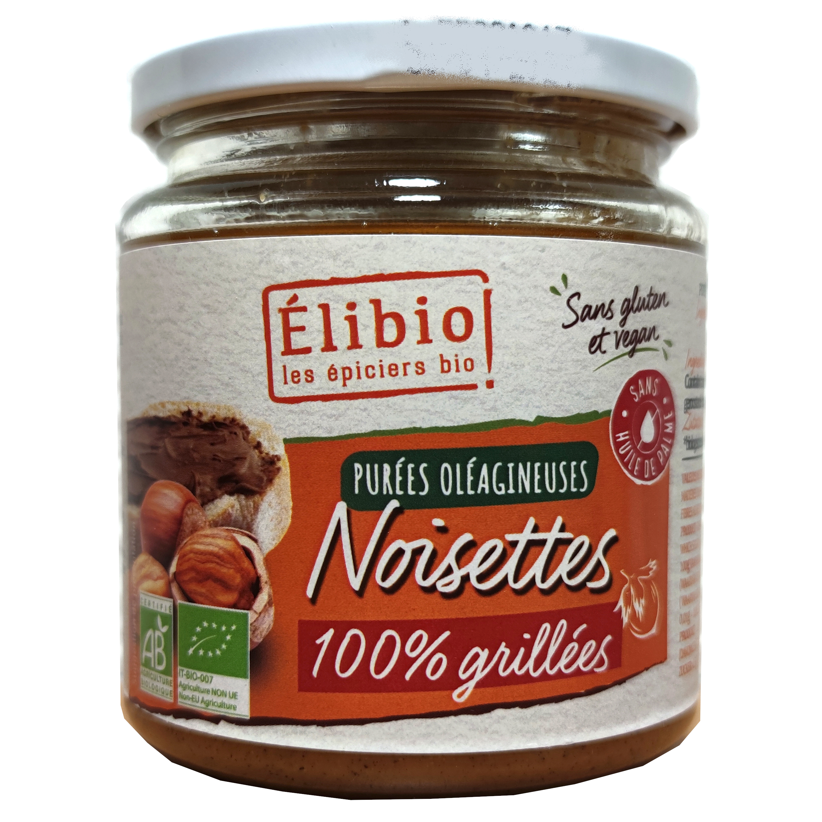 Purée de noisettes complète 350g bio - Terroir Bio Martinique