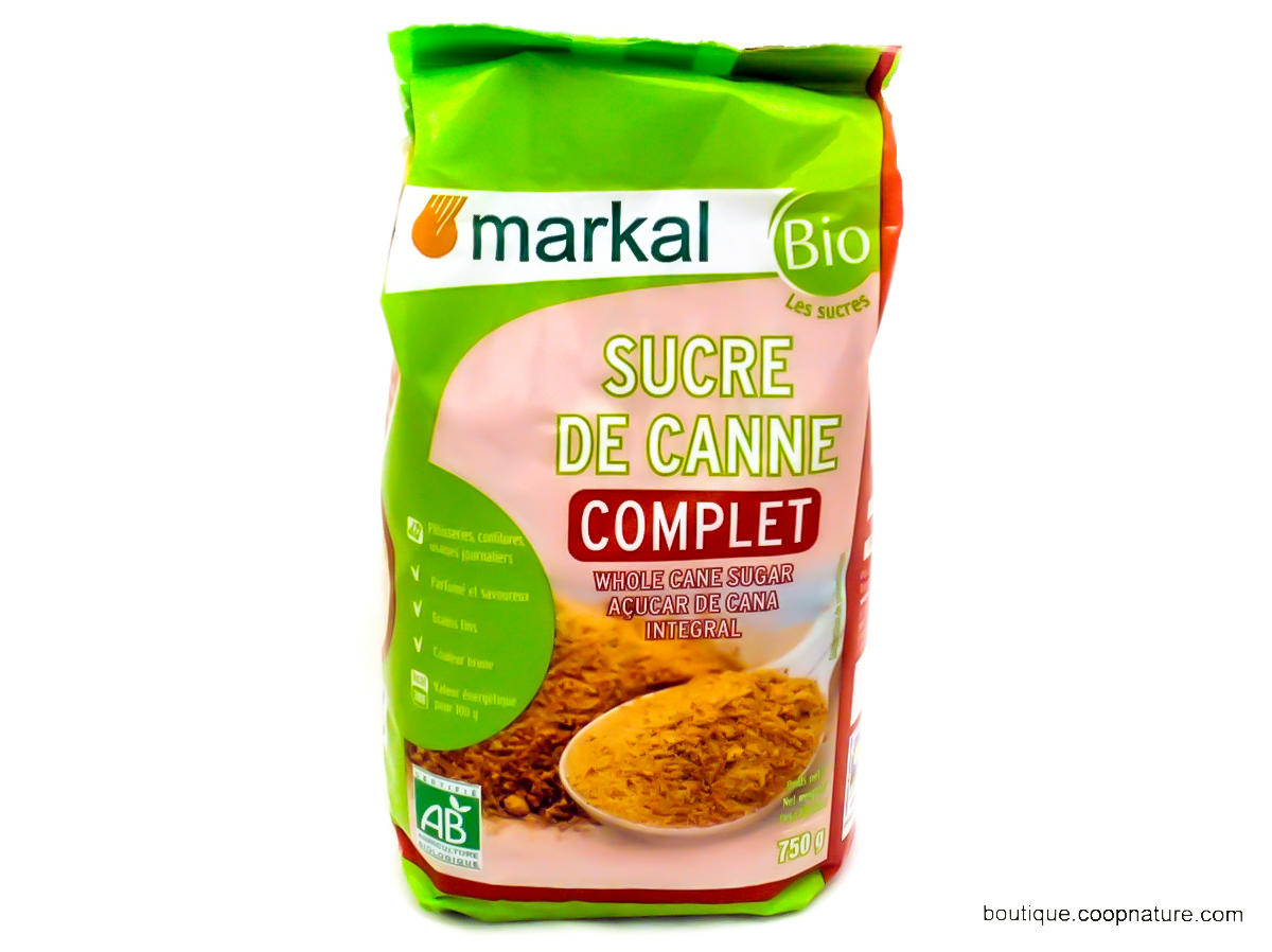 Sucre de canne roux - Markal